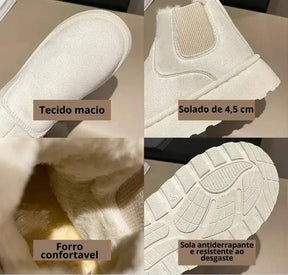 Bota Feminina charm now outono inverno - Aquecimento e Conforto - Rosence
