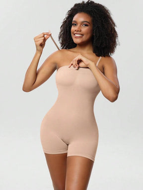Macaquinho Modelador Alts shapper –tomara que caia, Alta Compressão e Controle de Barriga - Rosence